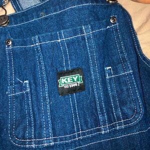 Kids KEY vintage overalls